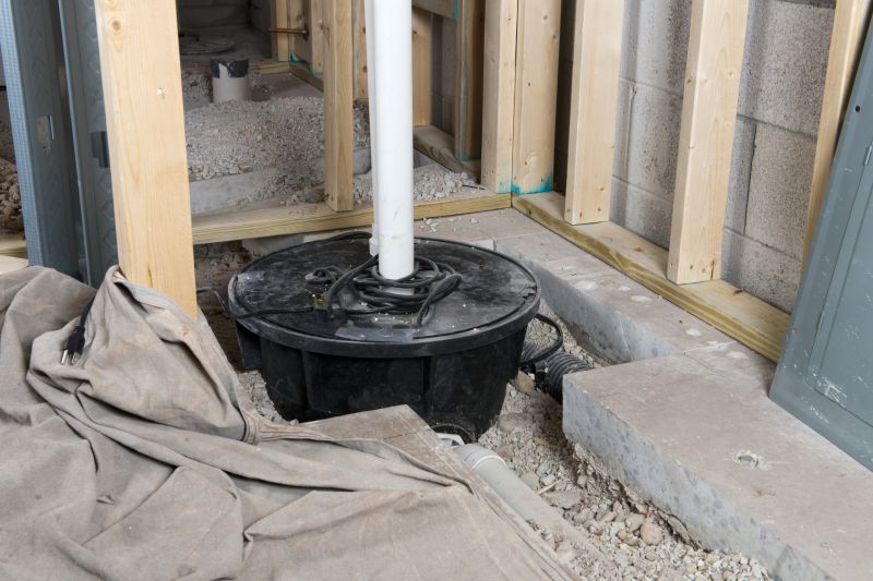 Basement Drainage Installation in Huntsville, AL