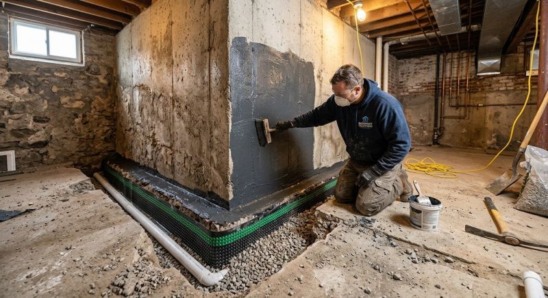 Basement Walls Waterproofing in Montgomery, AL